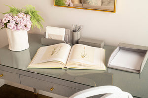 Pen/Pencil Cup in Gray | Hunter Collection | Villa & House