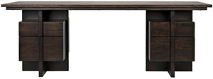 Bridge Desk - Ebony Walnut