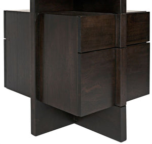 Bridge Desk - Ebony Walnut