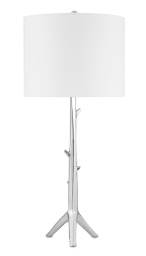 Currey and Company Andorra Table Lamp - Nickel