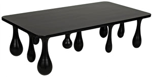 Drop Coffee Table - Hand Rubbed Black