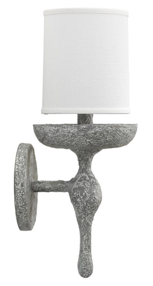 Concord Wall Sconce in Grey Plaster