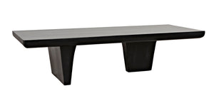 Ward Coffee Table, Hand Rubbed Black