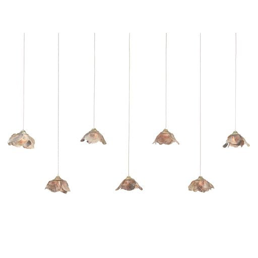 Catrice Rectangular 7-Light Multi-Drop Pendant