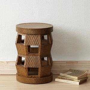 Stool/Side Table – Brown | Zanzibar Collection | Villa & House