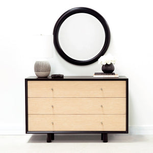 Zoe Three Drawer Dresser with Veneer