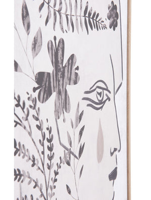 Mujer Canvas Wall Art Multicolor