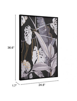 Contrast Fauna Canvas Wall Art Multicolor