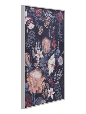 Garden Colors Canvas Wall Art Multicolor