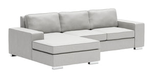 Brickell Sectional Light Gray