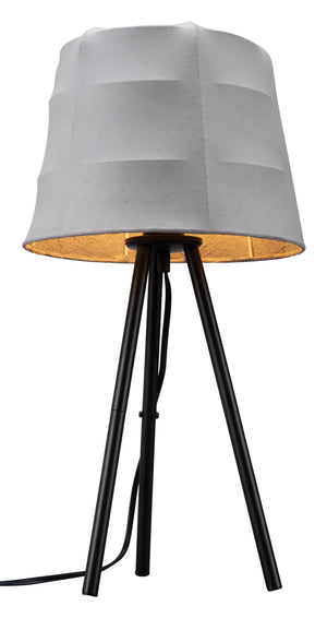 Mozzi Table Lamp Gray & Black
