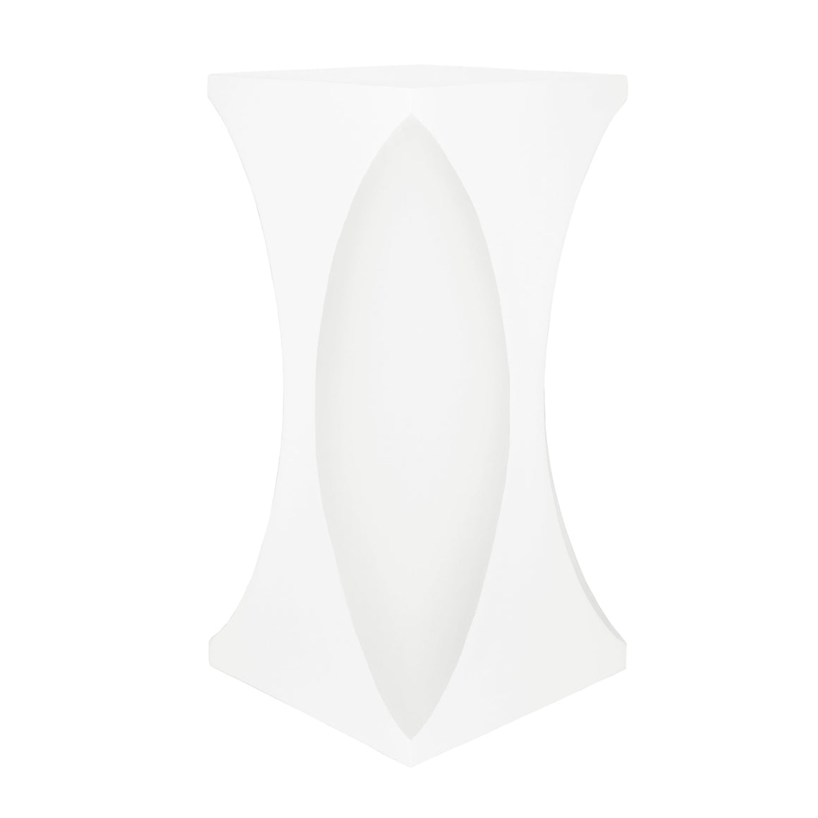 Pinto Matte White Lacquer Occasional Table