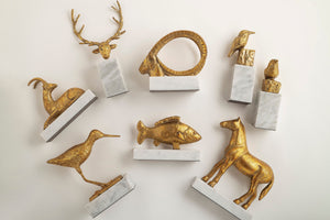 Statue in Gold | Saiga Collection | Villa & House