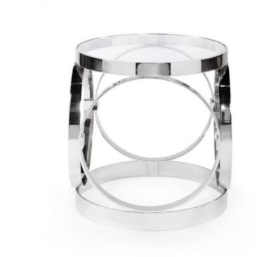 Side Table - Nickel | Stephen Collection | Villa & House