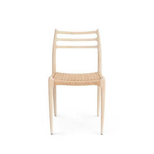 Side Chair - Bleached Cerused Oak | Adele Collection | Villa & House