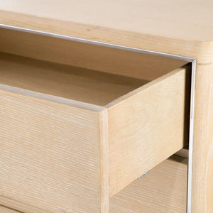 2-Drawer Side Table - Natural | Adrian  Collection | Villa & House