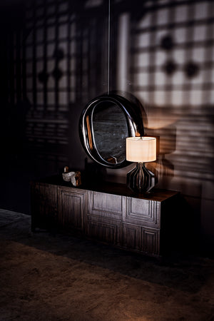 Oh Mirror, Charcoal Black