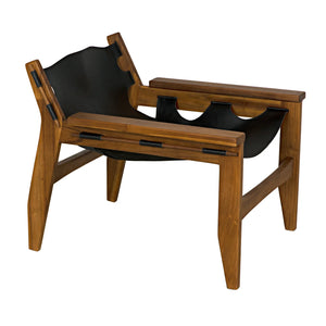 Nomo Chair - Teak with Leather