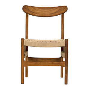 Shagira Chair - Teak with Woven Rope