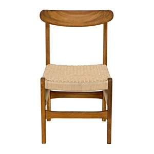 Shagira Chair - Teak with Woven Rope