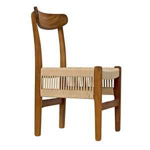 Shagira Chair - Teak with Woven Rope