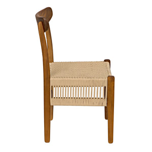Shagira Chair - Teak with Woven Rope