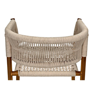 Conrad Chair - Teak with Woven Rope