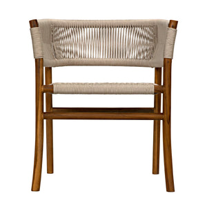 Conrad Chair - Teak with Woven Rope