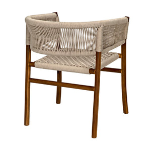 Conrad Chair - Teak with Woven Rope
