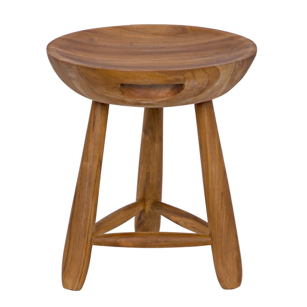 Basel Stool - Clear Coat Semi Gloss - Scenario Home