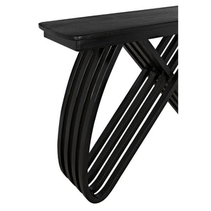 Infinity Console - Charcoal Black