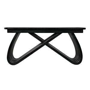 Infinity Coffee Table - Charcoal Black