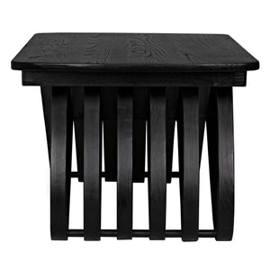 Infinity Coffee Table - Charcoal Black