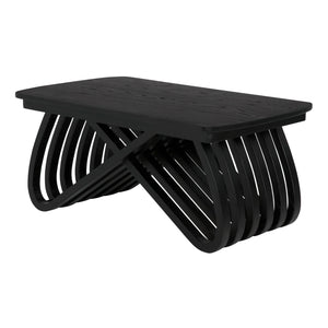 Infinity Coffee Table - Charcoal Black