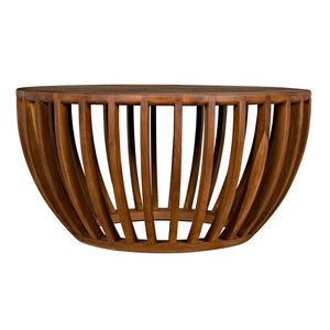 Francis Coffee Table - Clear Coat Flat