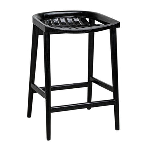 Ronald Counter Stool - Charcoal Black