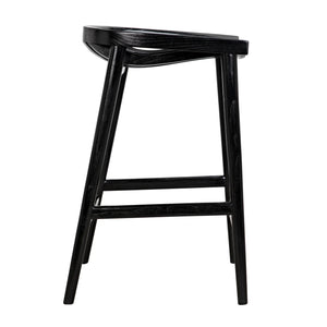 Ronald Counter Stool - Charcoal Black