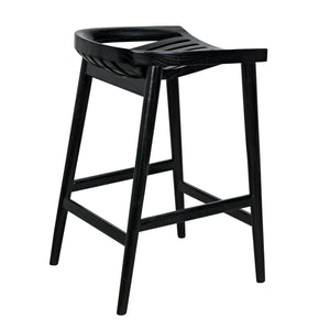 Ronald Counter Stool - Charcoal Black