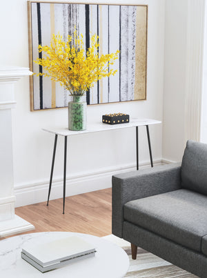 Grenoble Console Table White