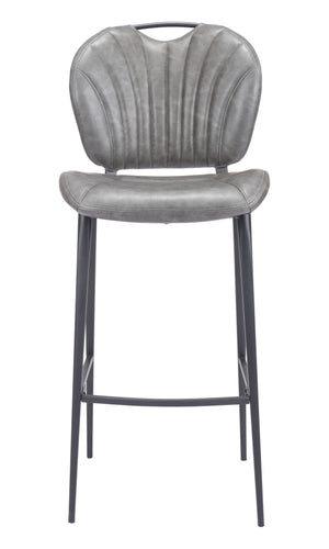 Terrence Bar Chair Vintage Gray