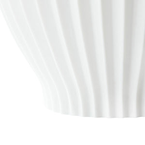 Handcrafted Blanc de Chine Porcelain Vase - White | Agrippa Collection | Villa & House