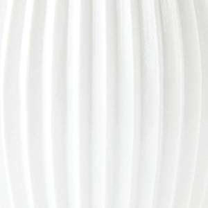 Handcrafted Blanc de Chine Porcelain Vase - White | Agrippa Collection | Villa & House