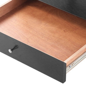1-Drawer Side Table - Black | Alessandra Collection | Villa & House