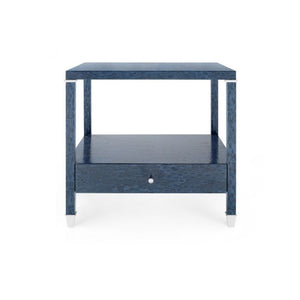 1-Drawer Side Table - Deep Blue | Alessandra Collection | Villa & House