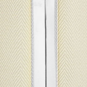 Worlds Away Anabelle Chair with Nickel Frame - Herringbone*