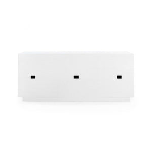 4-Door Cabinet - White | Ansel Collection | Villa & House