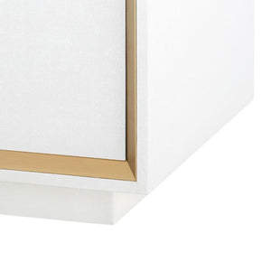4-Door Cabinet - White | Ansel Collection | Villa & House