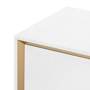 4-Door Cabinet - White | Ansel Collection | Villa & House