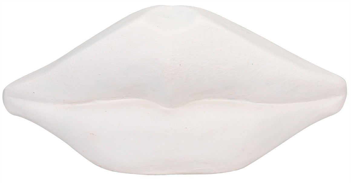 Lips, White Fiber Cement