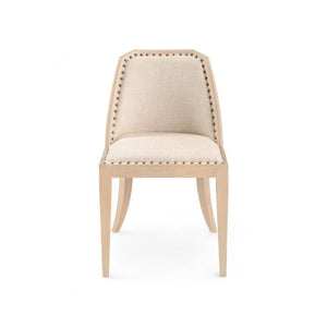 Side Chair - Bleached Cerused Oak | Aria Collection | Villa & House